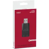 Speedlink VIGO - USB Geluids Kaart - Microfoon Ingang - PC & Headset - Zwart