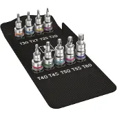 Wera 8767 C HF 05004202001 Dopsleutel-bitinzetset Metrisch 1/2 (12,5 mm) 9-delig