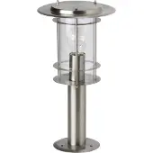 Brilliant 44784/82 York Staande buitenlamp Halogeen E27 60 W RVS