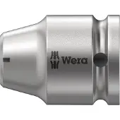 Wera 780 C/1, 1 stuk, Zeshoekig, 25,4 / 2 mm (1 / 2"), 1/4", Roestvrij staal, Tsjechische Republiek