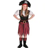 Boland Kinderkostuum Piraat Annie, 7-9 jaar