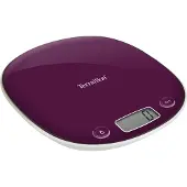 Terraillon Digitale keukenweegschaal - - MACARON Pruim - Capaciteit 5 Kg - Elegante uitstraling