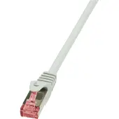 Logilink CQ2101S RJ45 Netwerkkabel, patchkabel CAT 6 S/FTP 15.00 m Wit Vlambestendig, Snagless 1 stuk(s)