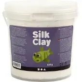 Silk Clay Wit – Zelfhardende Klei – Zachte Lichtgewicht Boetseerklei – 650 Gram