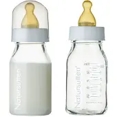 Natursutten Glazen Drinkflessen 110 ml 2 stuks