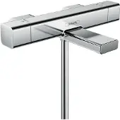 Hansgrohe Thermostatische Badkraan Ecostat E - Cooltouch - Waterbesparend - Chroom - 15 Cm
