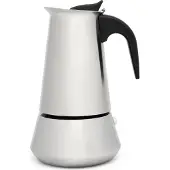 Leopold Vienna Espressomaker Trevi Mat RVS (6-Kops)