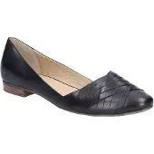 Hush puppies Dames/dames Marley Ballerina Leder Slip On Schoenen (Zwart)