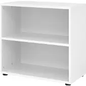 Hjh OFFICE PRO BETA 9 | Plank | 2 OH | 80 cm - Wit