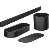 Hansgrohe Bundelset Badkamer WallStoris Mat Zwart
