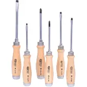 Ks Tools 3001050 Schroevendraaierset Plat, PH, Dop (zeskant)