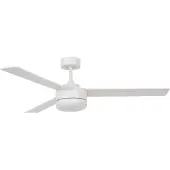 Beacon Witte ventilator met lamp Lagoon Ø 132cm IP55