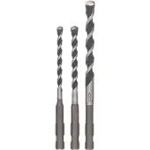 Bosch - 3-delige universele borenset SDS-Quick 5,0x100; 6,0x100; 8,0x120