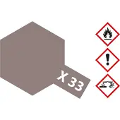 Tamiya Hobbyverf Acrylverf - X-33 Bronze - Gloss - Acryl - 23ml Verf potje - 23 ml