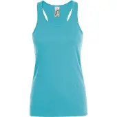 Sols Vrouwen/dames Justin Sleeveless Vest (Atoll Blue)