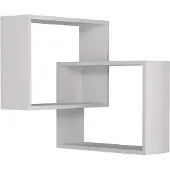 CALICOSY Hoekwandrek met 2 planken h68 cm ring