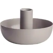 Gusta Dinerkaarshouder Metaal Ø12X8 cm Taupe
