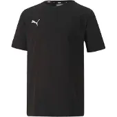 Puma Teamgoal 23 Casuals Short Sleeve T-shirt Zwart 9-10 Years Kinderen