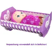 Mattel Magenta Drinks And Pees Toy Doll With Butterfly Blanket Veelkleurig 18 Months Kinderen
