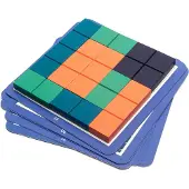 BS Toys Vierkantpuzzel - Educatief Speelgoed - Hout - Vanaf 6 Jaar - Kinderspel - Cadeau kind