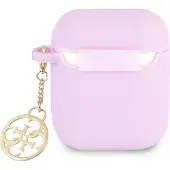 GUESS Koffertje met hanger (Koptelefoon tas), Hoofdtelefoon Tassen + Beschermende Covers, Roze