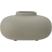 Bloomingville Tezza Vaas, Grijs, Aluminium