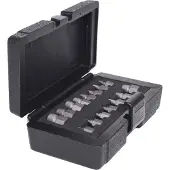 Ks Tools 150.1385 Spiraal-schroef- en boutuitdraaier-set, 15-delig