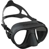 Cressi Calibro Spearfishing Mask Zwart,Grijs