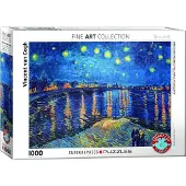 Eurographics - Sterrennacht boven de Rhône - Vincent van Gogh - 1000 stukjes - Fine Art Legpuzzel