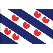 Talamex Frisian Rood,Wit,Blauw 70 x 100 cm
