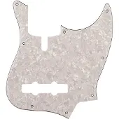 Boston M5V-410-PW pickguard, Sire Marcus Miller V-series 5-string, 4 ply, pearl white