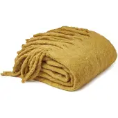 Meyco Home Uni plaid - honey gold