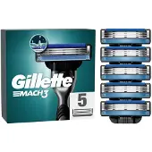 Gillette Scheermesjes Mach3 5 Stuks