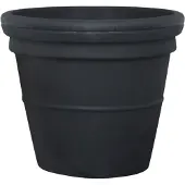 Prestige Ronde 180L zwarte plantenbak bloempot