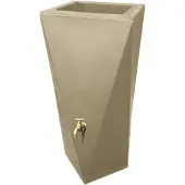 Prestige Regenton manhattan twist zandkleur 250L incl. messing kraantje