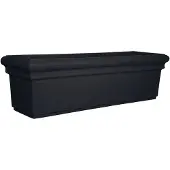 Prestige 70L zwarte raamplantenbak bloempot