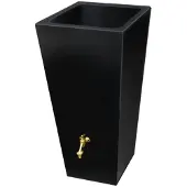 Prestige Regenton manhattan zwart 200L incl. messing kraantje