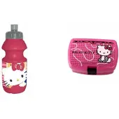 Hello Kitty - Broodtrommel - Lunchbox - Sportfles - Drinkbeker