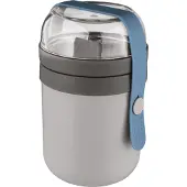 Berghoff Tweedelig lunchpot grijs - Leo
