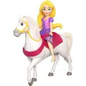 Disney Pr. Small Doll Rapunzel en Paard