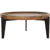 SIT Möbel FIUME bijzettafel metaal/oud hout
