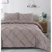Dreamhouse Dekbedovertrek Salvador Taupe Katoen-140 x 200 / 220 cm | 1-Persoons