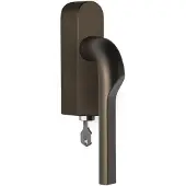 Formani Rivio by Gensler GL100-DKLOCK-O draaikiepgarnituur afsluitbaar linksdraaiend - brons