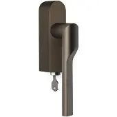 Formani Rivio by Gensler GL101-DKLOCK-O draaikiepgarnituur afsluitbaar linksdraaiend - brons