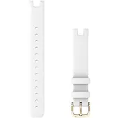 Garmin Lily Leren Bandje Wit S/M