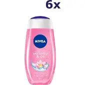 Nivea 6x douchegel 250ml Waterlily & Oil