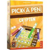 999 Games - Pick a Pen - Crypten - Dobbelspel - Dobbelen met potloden - Scorevellen van 3 verschillende niveaus - Gezelschapsspel - Familiespel - Klein cadeautje - bevat spelregels in NL en EN
