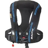 Baltic Force 190 Sla Inflatable Life Jacket Zwart 40-120 kg