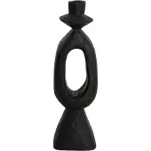 Light & Living Light&living Kandelaar 11x11x36 cm DJANGO hout mat zwart