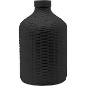 Light & Living Light&living Vaas deco Ø21x35 cm WICK mat zwart